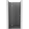 Mexen Roma lengő zuhanyajtó 70 cm, Sötétszürke, Króm - 854-070-000-01-40