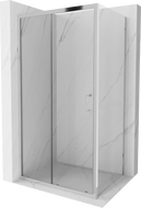 Mexen Apia cabină de duș extensibilă 100 x 70 cm, transparent, Crom - 840-100-070-01-00