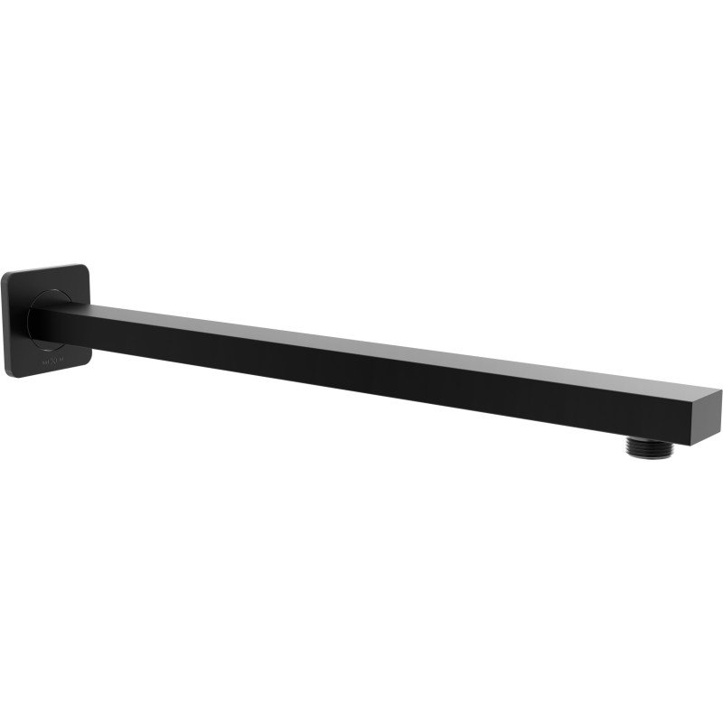 Mexen Cube falra szerelhető, fekete, 40 cm-es zuhanykar - 79112-70