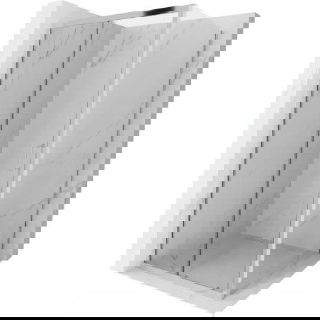 Mexen Apia cabină de duș culisantă 90 x 90 cm, transparentă, crom - 840-090-090-01-00