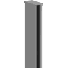Mexen falcsík zuhanyfalhoz, gun metal - 800-00-95