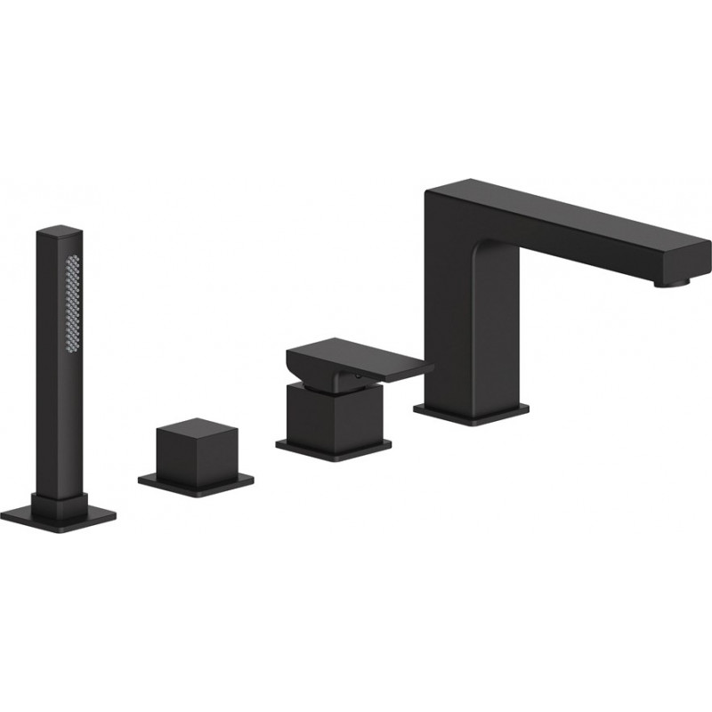 Mexen Cube baterie pentru cadă, neagră - 72932-70