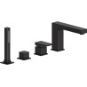 Mexen Cube baterie pentru cadă, neagră - 72932-70