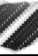 Mexen Roma nyíló zuhanykabin 70 x 100 cm, grafit, króm - 854-070-100-01-40