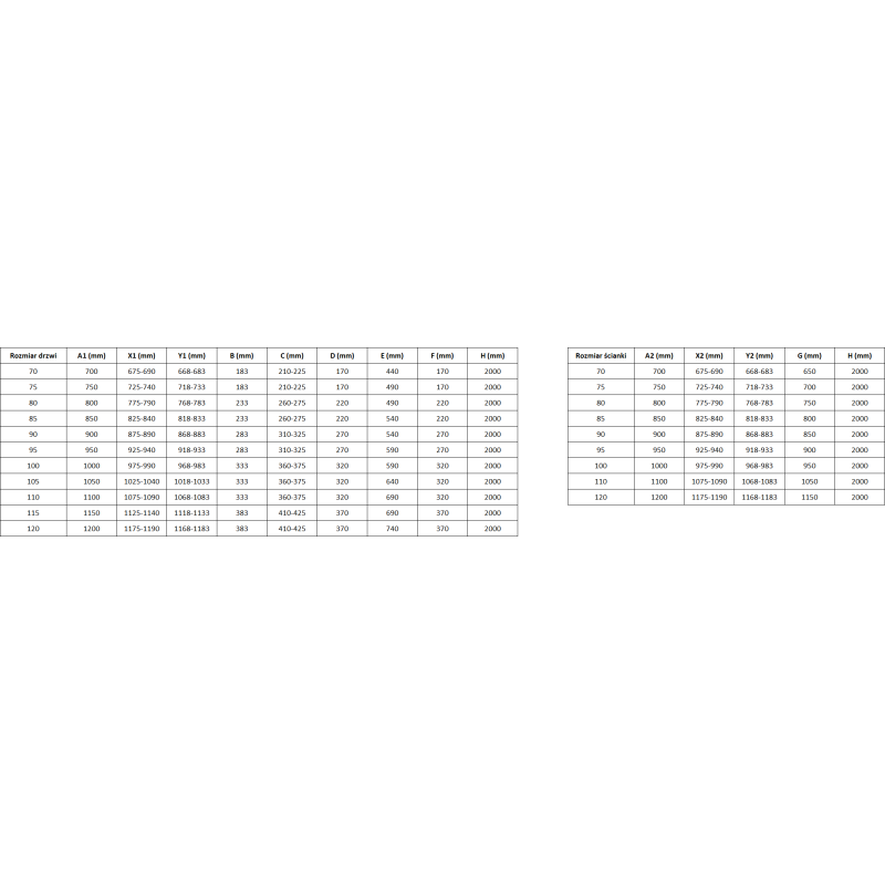 Mexen Mist T cabină de duș pivotantă stânga 85 x 90 cm, cadru negru, negru - 8A4T-085-090-70-70-L