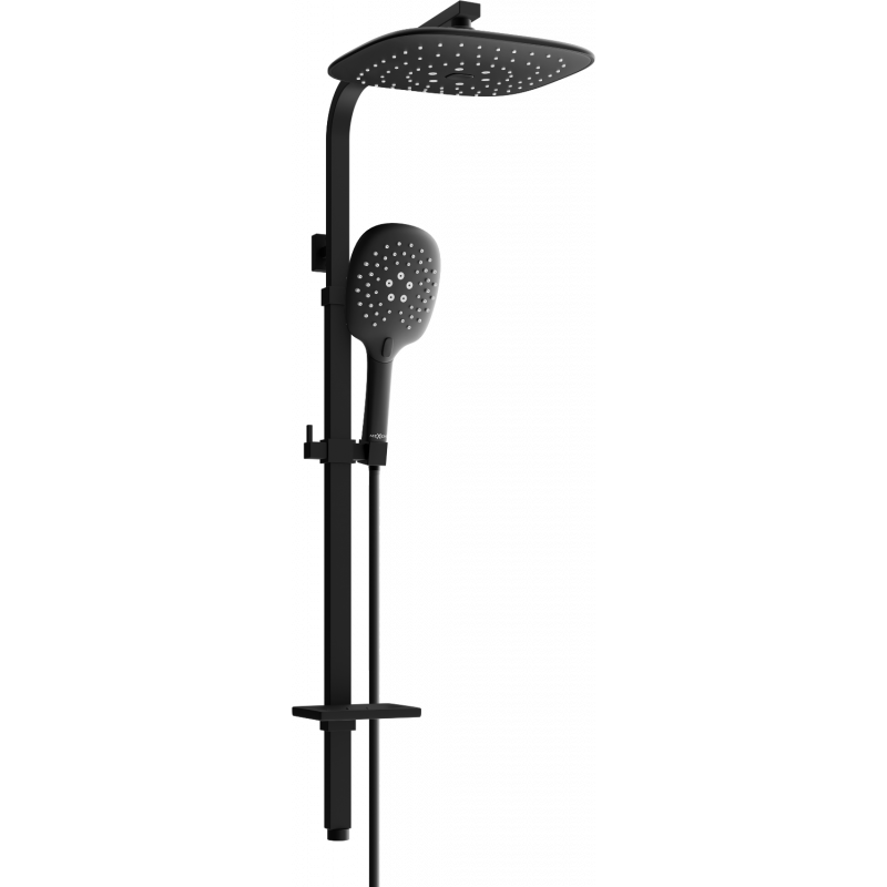 Mexen Q22 zuhanyoszlop, fekete - 798222295-70