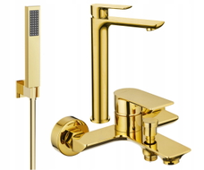 Mexen Alfa R02 set de cadă, auriu - 745713R02-50