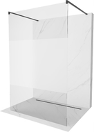 Mexen Kioto panel de duș independent 140 x 200 cm, transparent/mat 8 mm, negru - 800-140-002-70-35