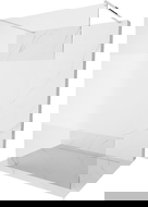 Mexen Kioto szabadon álló zuhanyfal 140 x 200 cm, átlátszó/matt 8 mm, króm - 800-140-002-01-35