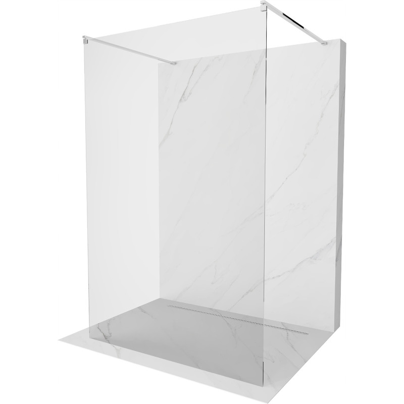 Mexen Kioto panou de duș independent 130 x 200 cm, transparent 8 mm, crom - 800-130-002-01-00
