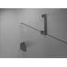 Mexen Lunar Duo nyíló zuhanykabin 120 x 110 cm, átlátszó, gun metal - 834-120L-110P-95-00