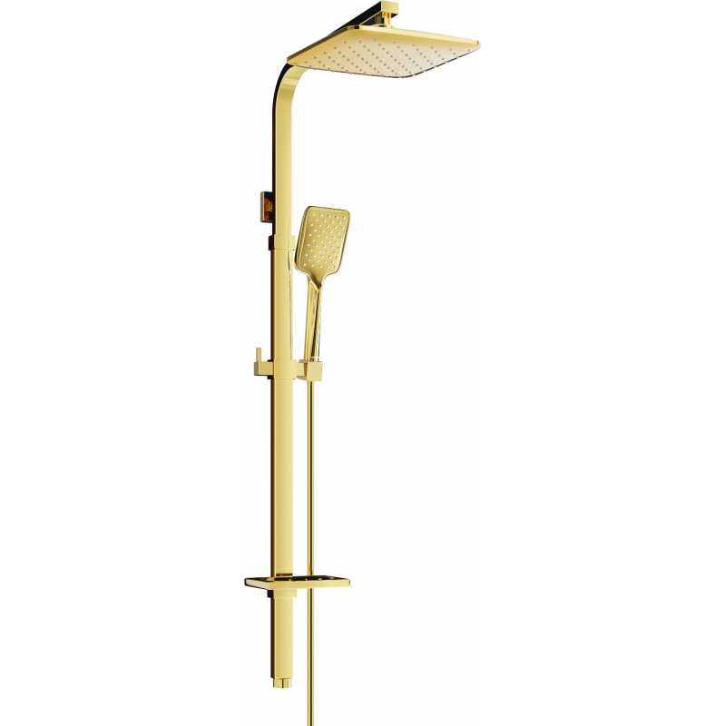 Mexen Q62 coloană de duș, Aurie - 798626295-50