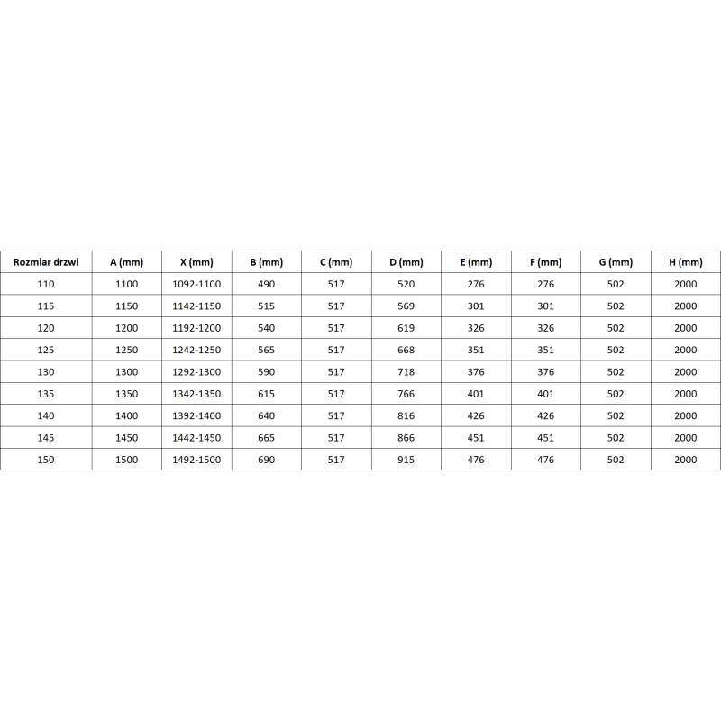 Mexen Lunar-F ușă de duș pliabilă dreaptă 120 cm, transparent, auriu periat - 836S-120-050-55-00-P