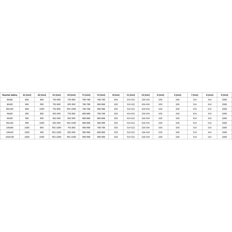 Mexen Lunar L cabina de duș pentagonală cu deschidere spre stânga 100 x 80 cm, transparentă, nichel periat