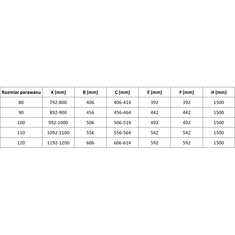 Mexen Lunar L panou paravan cadă cu 2 uși stânga 100 x 150 cm, transparent, auriu - 897L-100-100-50-00-L