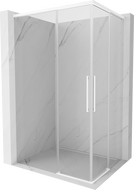 Mexen Rox Duo cabină de duș glisantă 90 x 85 cm, transparentă, albă - 8C2D-090-085-20-00