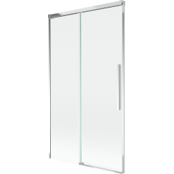 Mexen Rox 2-szárnyas, toló kádparaván 100 x 150 cm, átlátszó, króm - 8C9-100-001-01-00