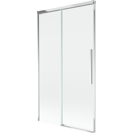 Mexen Rox paravan de cadă cu 2 canaturi culisante 100 x 150 cm, transparent, crom - 8C9-100-001-01-00