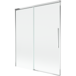 Mexen Rox 2 szárnyú, toló kádkabin 140 x 150 cm, átlátszó, króm - 8C9-140-001-01-00
