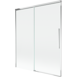 Mexen Rox paravan de duș glisant cu 2 panouri 140 x 150 cm, transparent, crom - 8C9-140-001-01-00