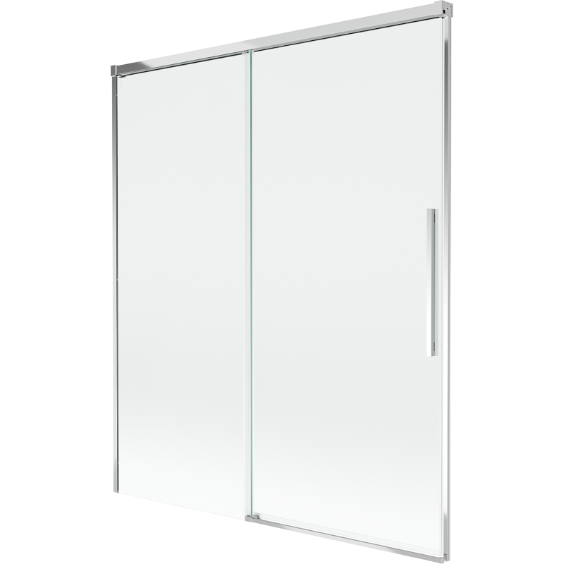 Mexen Rox paravan de duș glisant cu 2 panouri 140 x 150 cm, transparent, crom - 8C9-140-001-01-00