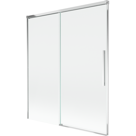 Mexen Rox 2 szárnyú, toló kádkabin 140 x 150 cm, átlátszó, króm - 8C9-140-001-01-00