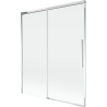 Mexen Rox 2 szárnyú, toló kádkabin 140 x 150 cm, átlátszó, króm - 8C9-140-001-01-00