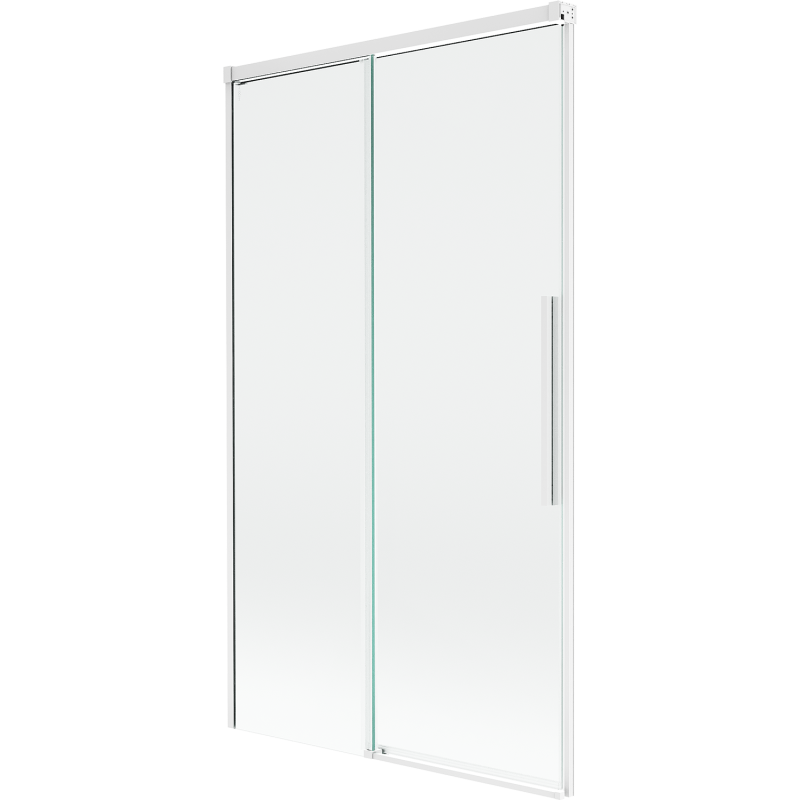 Mexen Rox paravan de baie cu două uși glisante 100 x 150 cm, transparent, alb - 8C9-100-001-20-00