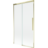 Mexen Rox paravan de baie cu 2 uși glisante, 100 x 150 cm, transparent, auriu - 8C9-100-001-50-00