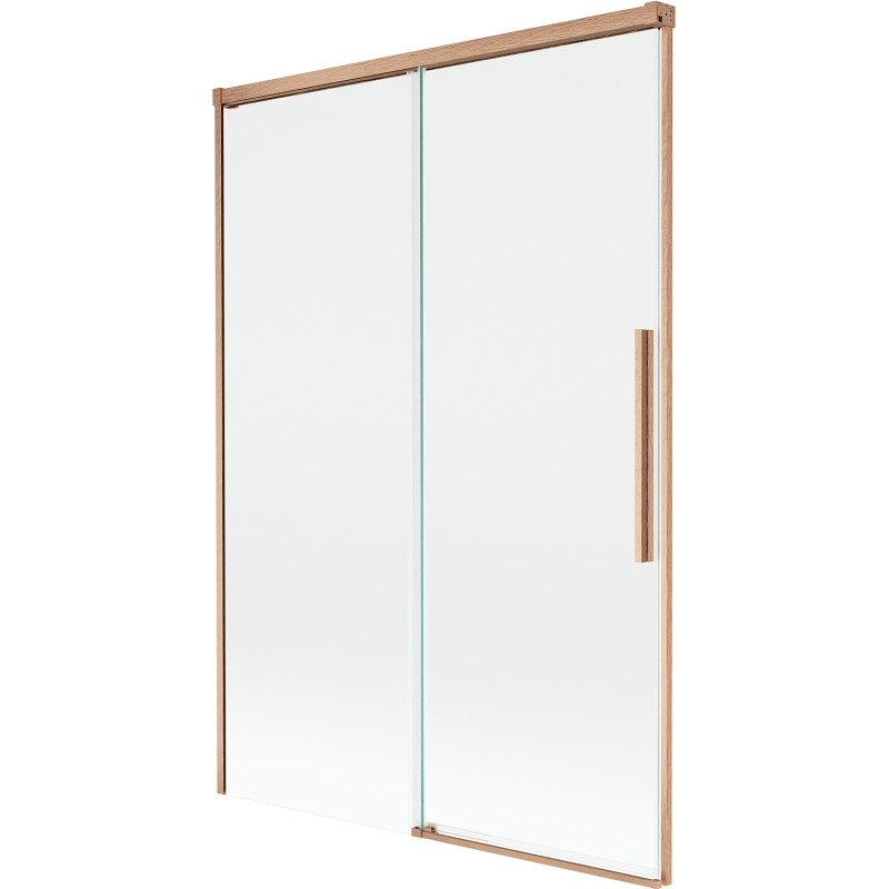 Mexen Rox paravan de baie cu 2 uși glisante 120 x 150 cm, transparent, cupru periat - 8C9-120-001-65-00