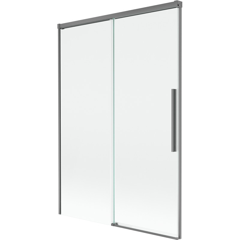 Mexen Rox paravan baie 2-panouri glisante 120 x 150 cm, transparent, gun metal - 8C9-120-001-95-00