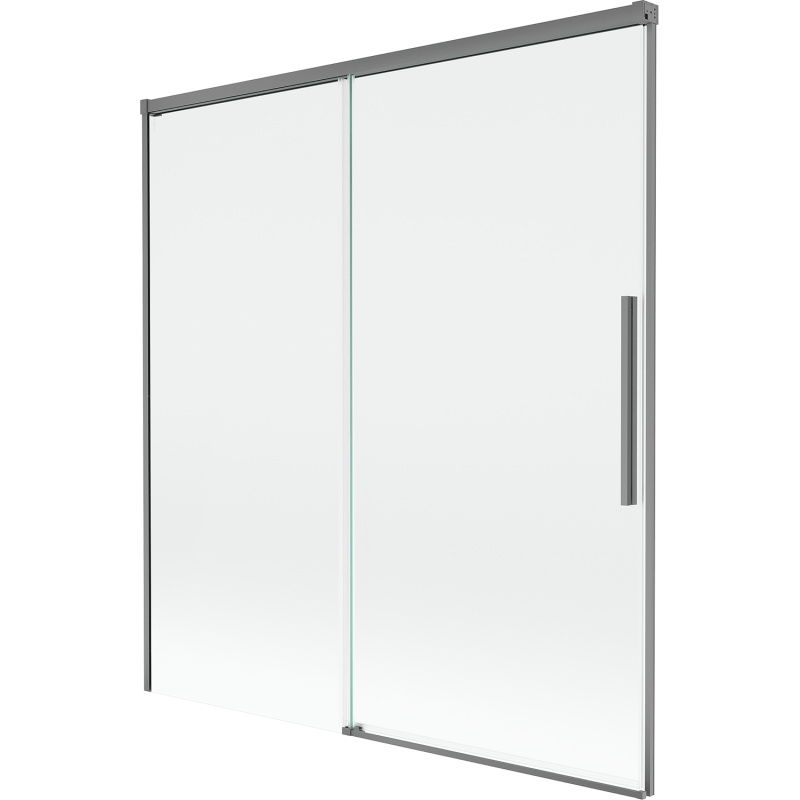 Mexen Rox paravan de cadă cu 2 uși culisante 150 x 150 cm, transparent, metalizat - 8C9-150-001-95-00