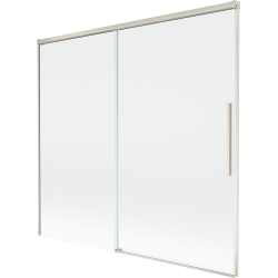 Mexen Rox paravan de duș cu 2 panouri glisante 170 x 150 cm, transparent, nichel periat - 8C9-170-001-97-00