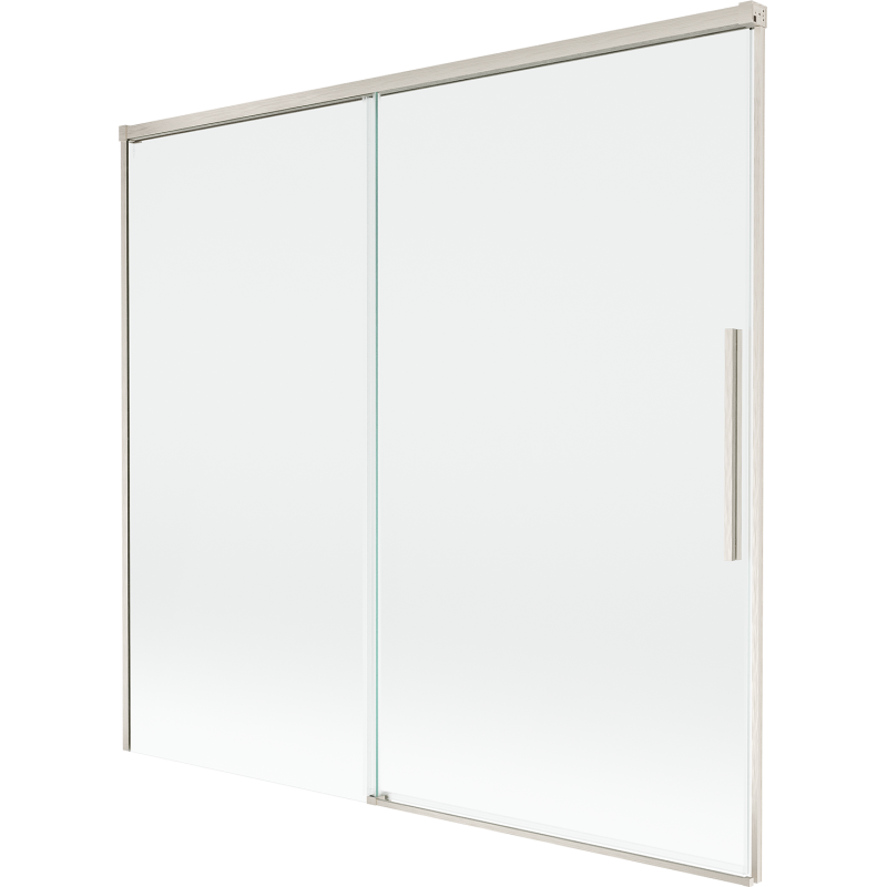 Mexen Rox paravan de duș cu 2 panouri glisante 170 x 150 cm, transparent, nichel periat - 8C9-170-001-97-00