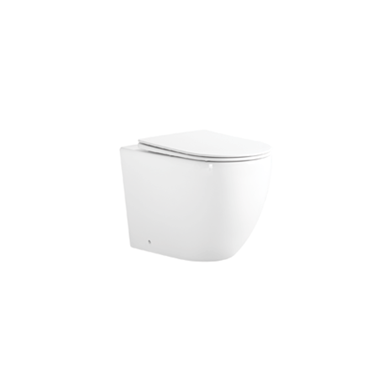 Mexen Lena vas de toaletă pe podea Rimless Tornado cu capac slim cu coborâre lentă, duroplast, alb lucios - 3222T4000