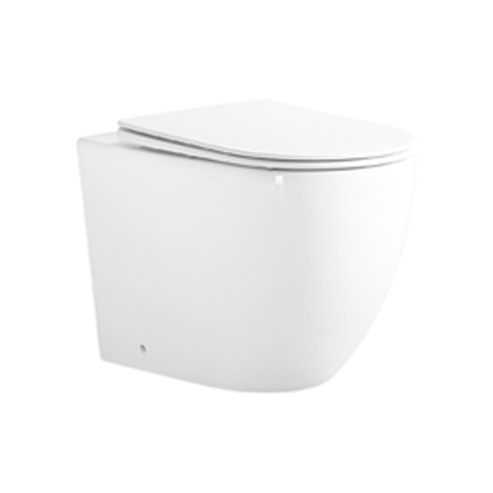 Mexen Lena vas de toaletă pe podea Rimless Tornado cu capac slim cu coborâre lentă, duroplast, alb lucios - 3222T4000