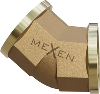 Mexen BRASS cot 45° din alamă 1 GW x 1 GW - W97424-1010