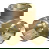 Mexen BRASS sárgaréz háromszög 3D 1/2 belső x 1/2 belső x 1/2 belső - W97425-121212