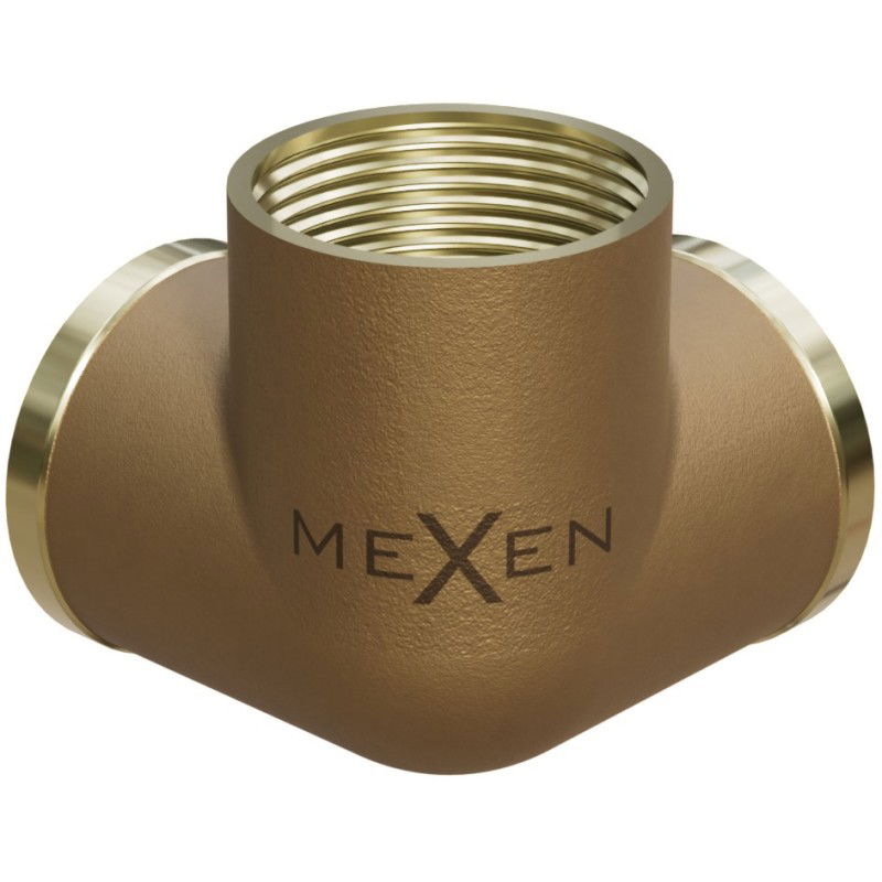 Mexen BRASS sárgaréz háromszög 3D 1/2 belső x 1/2 belső x 1/2 belső - W97425-121212