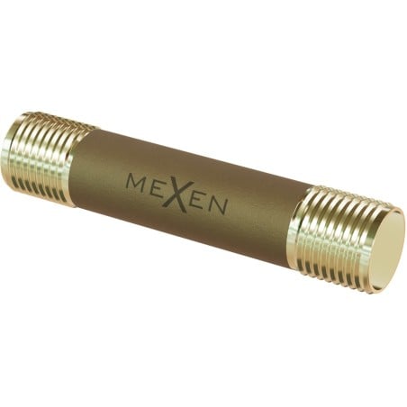 Mexen BRASS 1/2 GZ x 1/2 GZ menetes sárgaréz csonk, 80 mm - W97427-1212-80