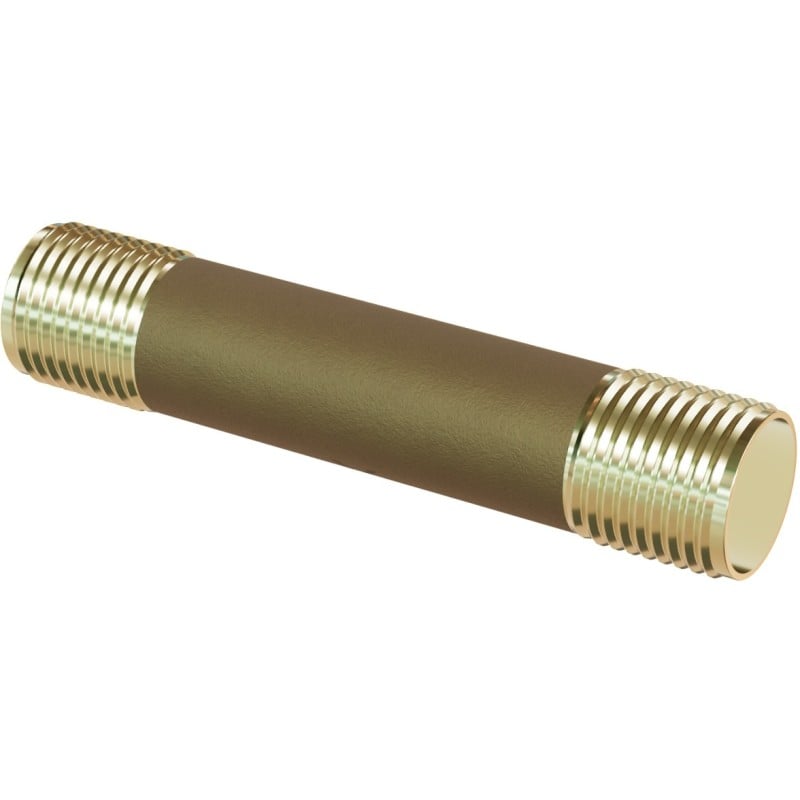 Mexen BRASS racord filetat din alamă 1/2 GZ x 1/2 GZ, 80 mm - W97427-1212-80