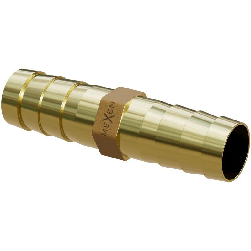 Mexen BRASS fiting de legătură pentru furtun din alamă 12 x 12 mm - W97430-1212