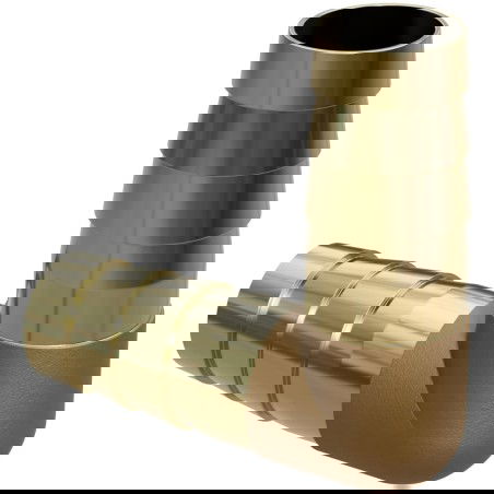 Mexen BRASS cot conector pentru furtun din alamă 10 x 10 mm - W97431-1010