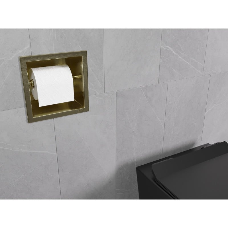 Mexen X-Wall-P arany kefe toalettpapír tartó - 1953