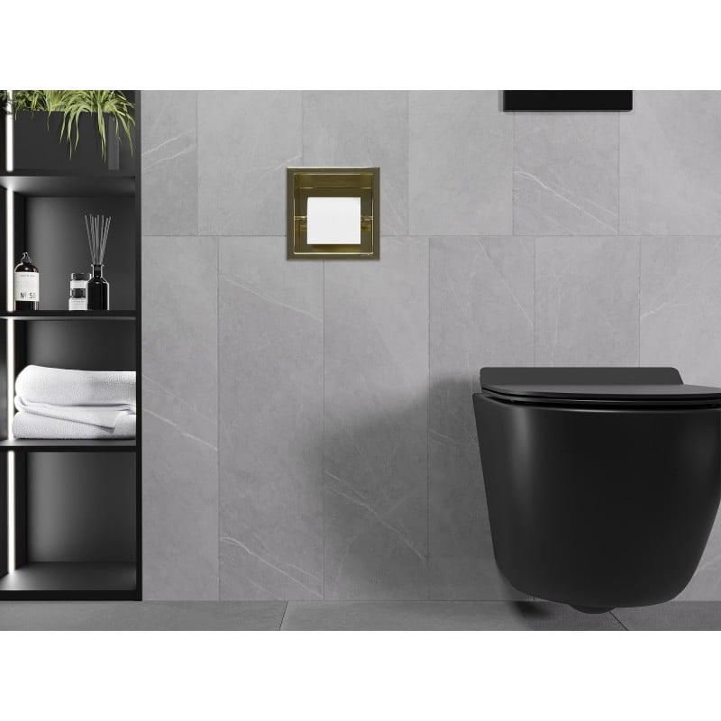 Mexen X-Wall-P arany kefe toalettpapír tartó - 1953