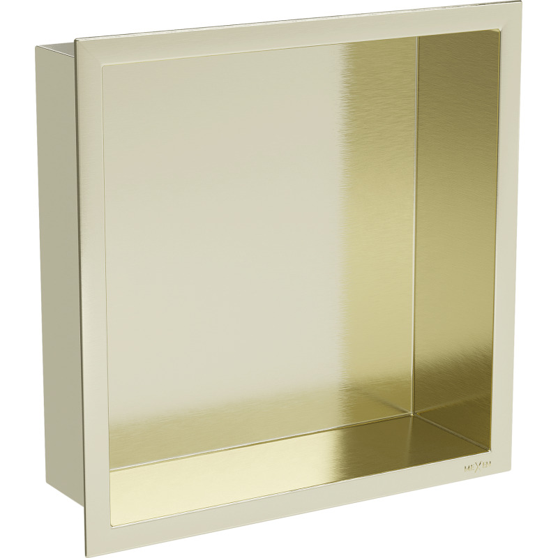 Mexen X-Wall-R fali fali polc 30 x 30 cm, arany kefélt - 1950303010