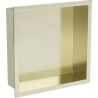 Mexen X-Wall-R raft de încastrare cu flanșă 30 x 30 cm, Aurie - 1950303010