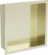 Mexen X-Wall-R raft încastrat cu margine 30 x 30 cm, auriu periat - 1950303010