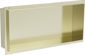 Mexen X-Wall-NR fülke nélküli polc 45 x 20 cm, arany kefével - 1951452010