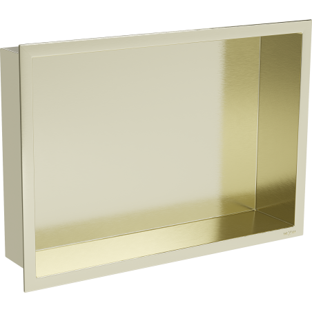 Mexen X-Wall-R fülkepolc peremmel 45 x 30 cm, arany kefélt - 1950453010